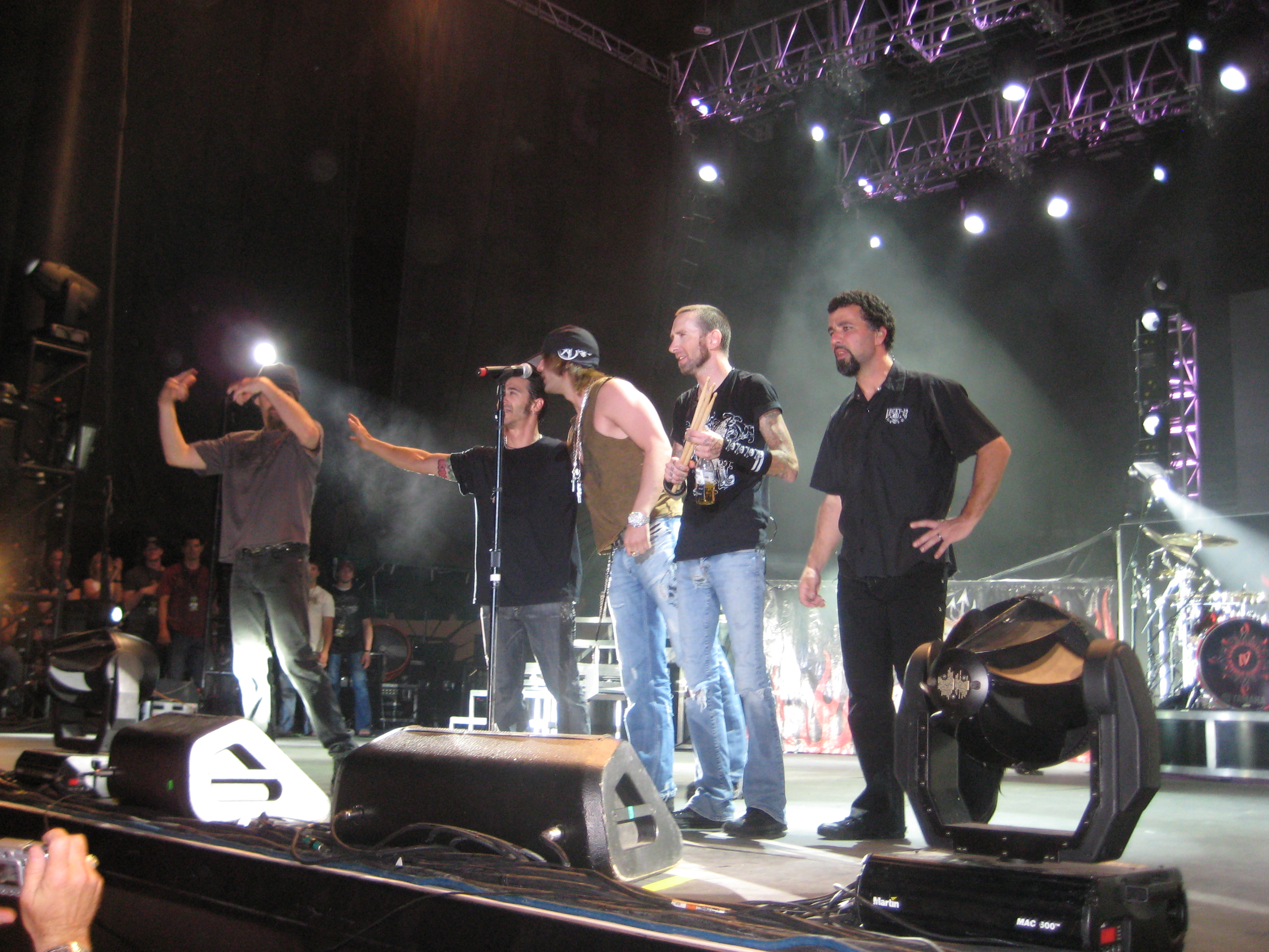 Godsmack live on tour
